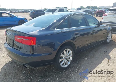 2014 Audi A6 2.0T Premium из США, поврежденный, VIN WAUGFAFC7EN047313